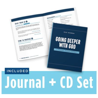Going Deeper with God Journal and Audio CD Set