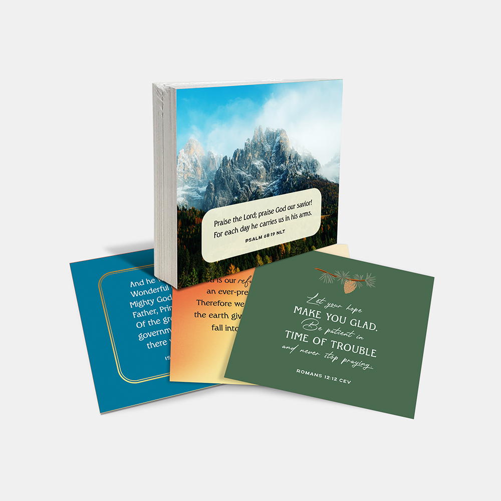 Experiencing God's Peace Scripture Cards