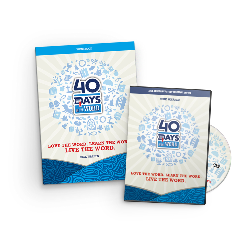 40 Days in the Word Study Kit (DVD + Study Guide)